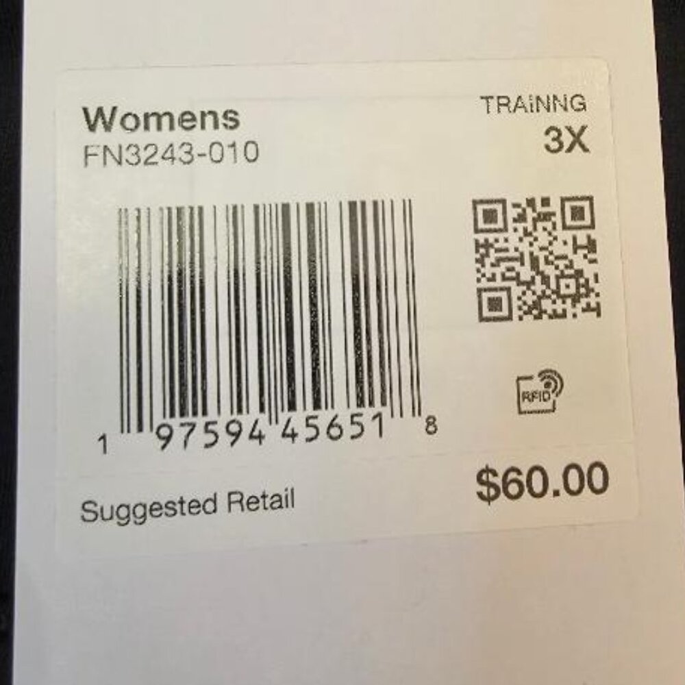 Women's Nike One Gentle Support High-Rise 7/8 Dri-Fit Leggings - NWT - Size 3X - Picture 2 of 3